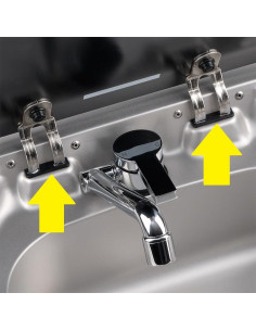 Borracha vedação para dobradiça para tampa vidro SMEV