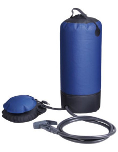 Kit duche exterior com bomba de pé