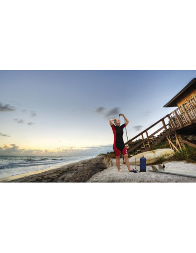 Kit duche exterior c/bomba de pé