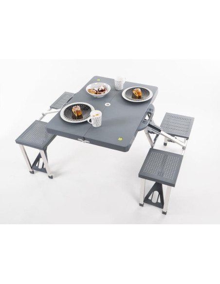 Mesa de piquenique para 4 pessoas - 85 x 65cm