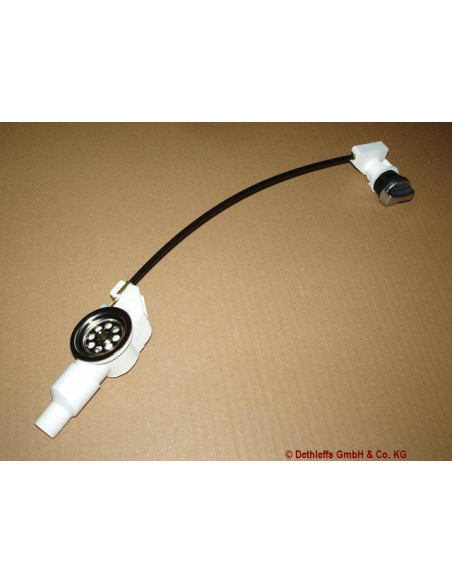 Válvula curva lava louça automática 3/4'' Dethleffs