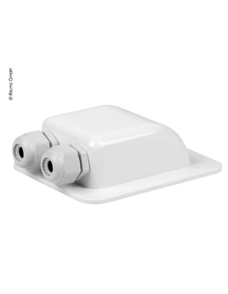 Passa fios duplo branco