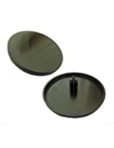 Lâmina redonda preto para fecho sanita Thetford