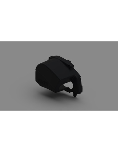 Tampa direita preta para toldo F80s fiamma