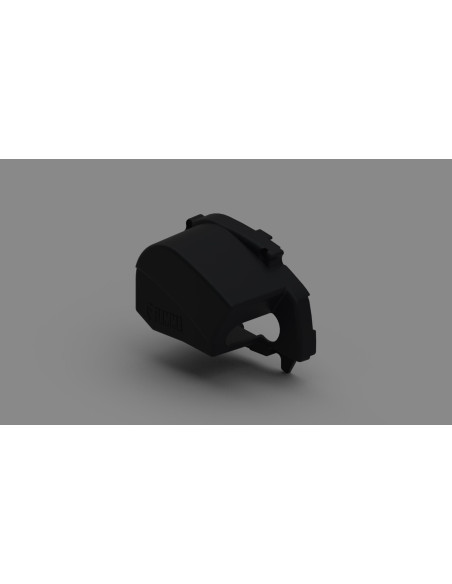 Tampa direita preta para toldo F80s fiamma