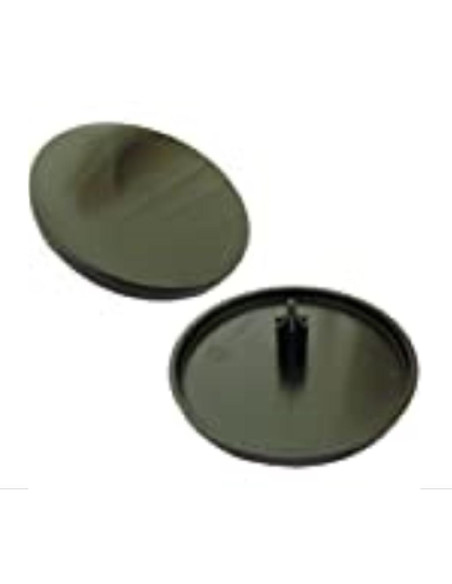 Lâmina redonda preto para fecho sanita Thetford