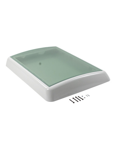 Tampa Acrílica Claraboia Midi Heki 700x500 Dometic