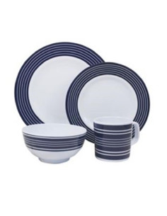 Conjunto louça 16 peças melamina NAVY