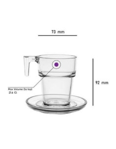 Chávena de Café ou Chá Baixa 2