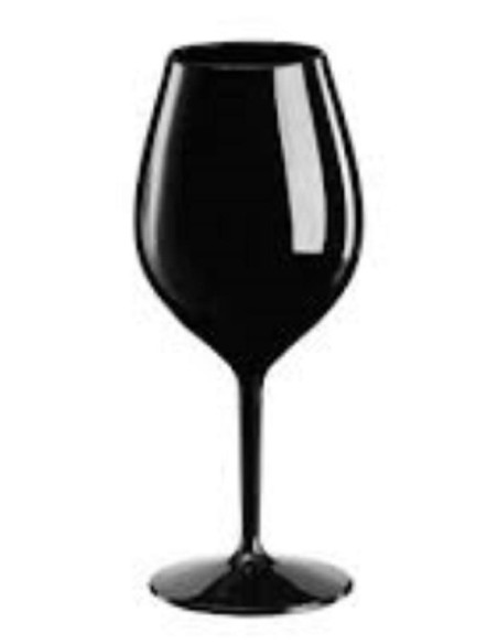 COPO VINHO COCKTAIL PRETO 470 cc