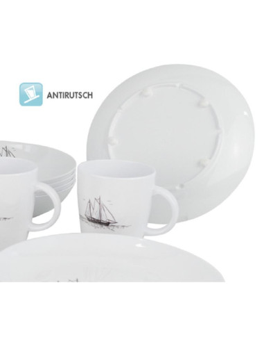 Conjunto louça 16 peças Latte