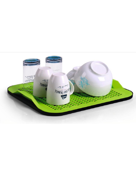 Escorredor Loiça Com Tabuleiro Em Silicone 38x36cm