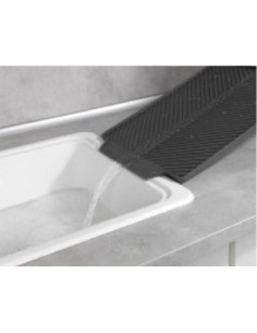 Tapete de drenagem água Linea Cinza