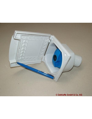 Entrada de água com tampa