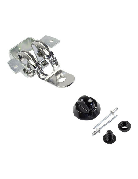 Borracha (par) para dobradiça para Vidro Smev