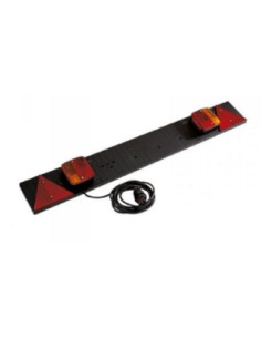 Placa para matricula com Iluminação e cabo