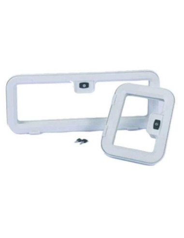 Porta Serviço Branca 800x300