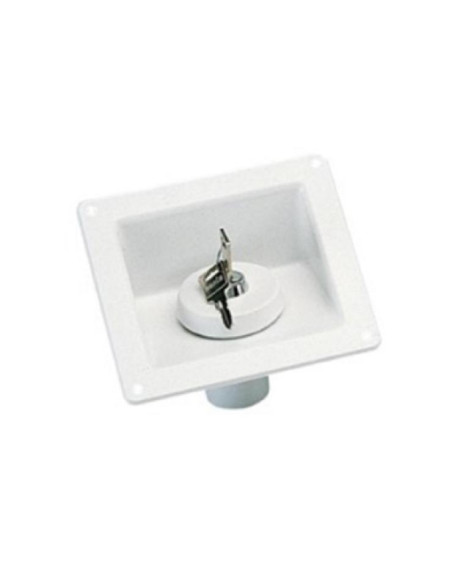 Tampão de Entrada de Agua Chantal 40mm quadrado