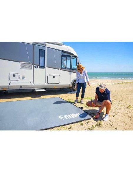 Tapete cinza Fiamma 440X250 Patio-Mat 440