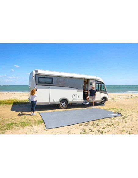 Tapete cinza Fiamma 390x250