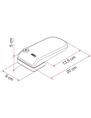 Anti roubo Safe Door Magnum Fiamma