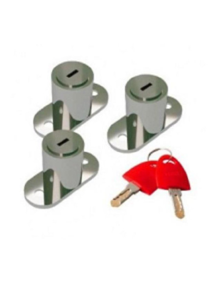 Kit 3 canhões com  chaves para Safe Door Frame ou Magnum Fiamma