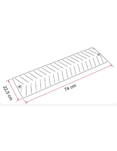 Sistema anti-derrapagem Fiamma Grip Sistem
