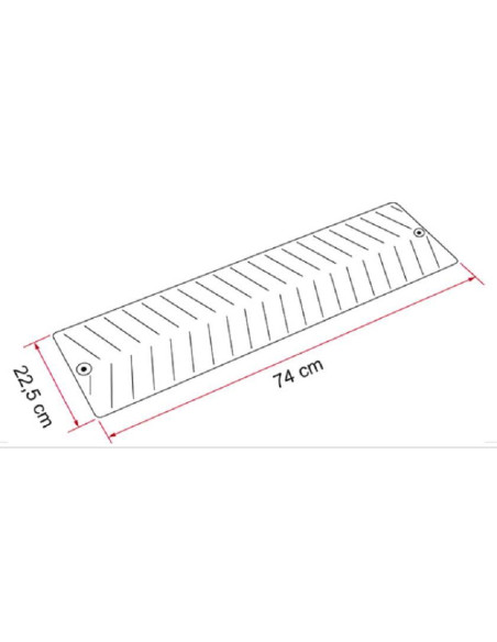 Sistema anti-derrapagem Fiamma Grip Sistem