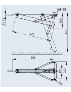 Macaco Al-ko Superligeiro 505mm 2