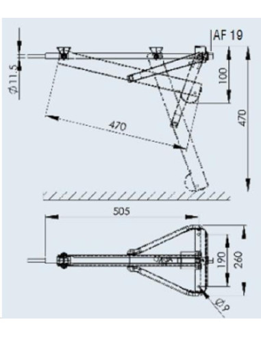 Macaco Al-ko Superligeiro 505mm