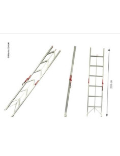 ESCADA TELESCOPICA 2,10MT