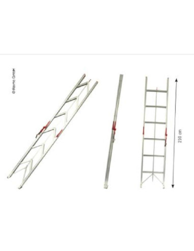 ESCADA TELESCOPICA 2,10MT