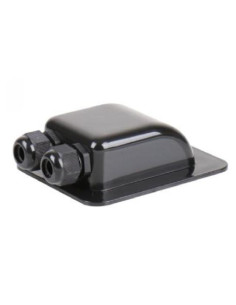 Passa fios duplo preto