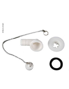 Válvula curva c/tampa saida 25mm 2