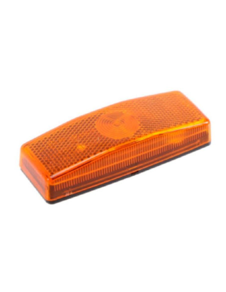 Farolim lateral laranja refletora12V