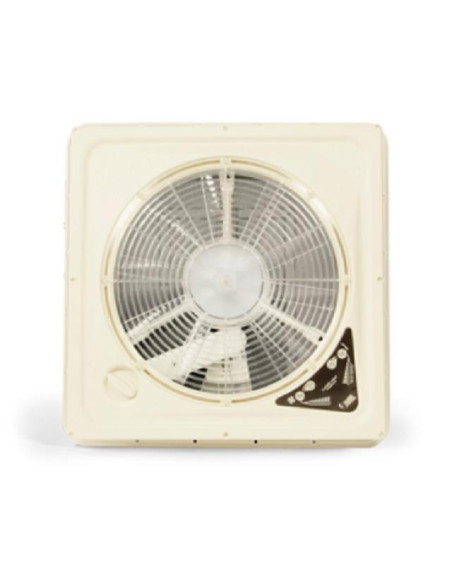 Claraboia 400x400 Turbo Vent Premium c/termostato opaca Fiamma