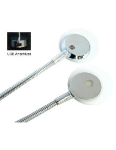 Aplique Led Cromado Flexivel Reimo 83577