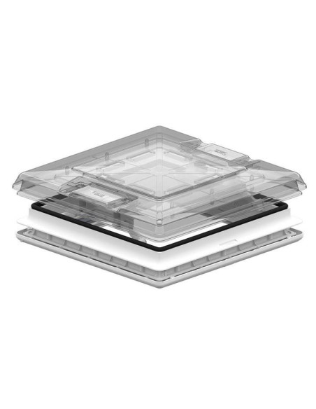 Claraboia Vent Fiamma Cristal 50x50cm