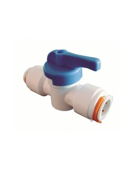 Conector/Ligador c/torneira encaixe rápido 12mm