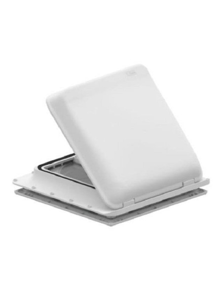 Claraboia 40x40 turbo vent com termostato branca Fiamma