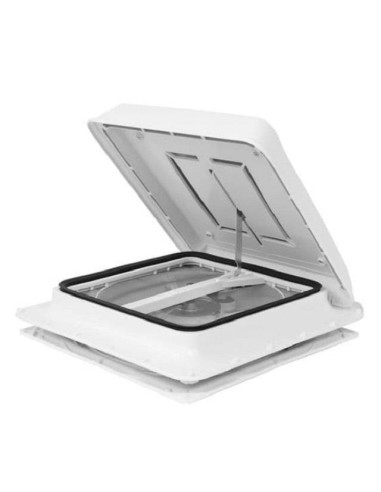 Claraboia 40x40 turbo vent com termostato branca Fiamma