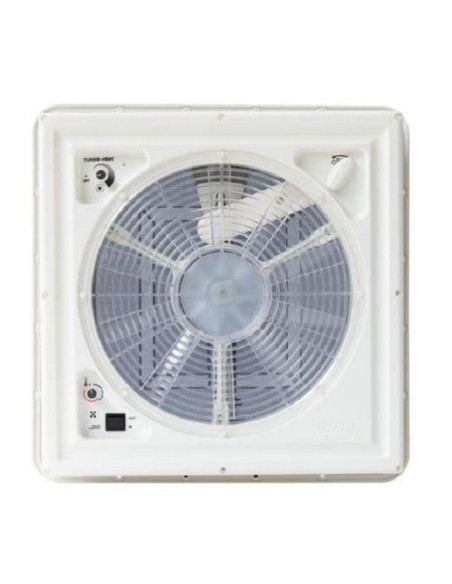 Claraboia 40x40 turbo vent com termostato branca Fiamma