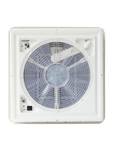 Claraboia 40x40 turbo vent com termostato branca Fiamma