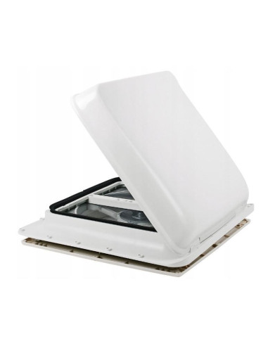 Claraboia Turbo Vent P3 sem termostato 40x40 Branca Fiamma