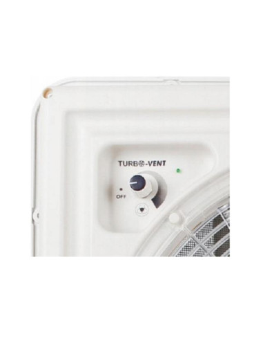 Claraboia Turbo Vent P3 sem termostato 40x40 Branca Fiamma