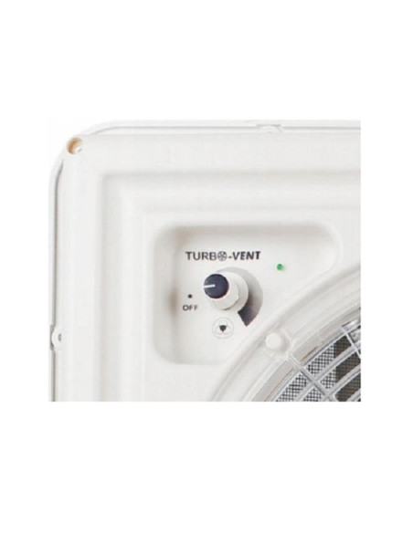Claraboia Turbo Vent P3 sem termostato 40x40 Branca Fiamma
