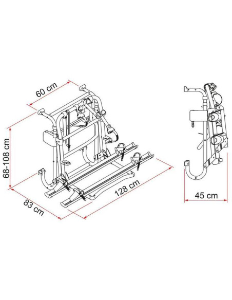 Suporte Bicicleta Eléctrica LIFT 77