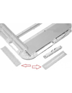 Grelha ventilação Heki 3/4 Dometic