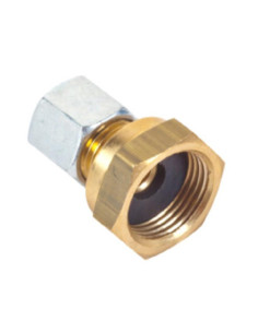 Reccord gás c/bicone 8mm saida femea 20x150 2