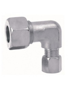 Ligador curvo para tubo de cobre 8 mm/10mm